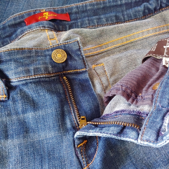Seven for All Mankind Flare Jeans Size 26 - Picture 4 of 16